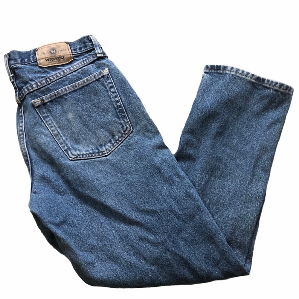 Wrangler Distressed Relaxed Fit Jeans